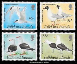 Falkland Islands Scott 568-571 Unused hinged.