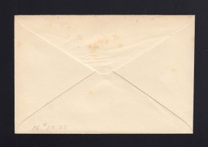 GB: George V 10d Turquoise Mint PTPO Envelope 