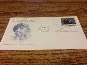 CANADA FDC 1973 FIRST SCOTTISH SETTLERS IN NOVA SCOTIA FREE US SHIPPING