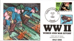 #2697h Women in War Collins FDC