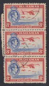 Bahamas, Sc 108 (SG 160), used strip of three