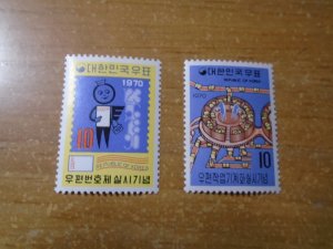 Korea  #  712-13   MNH