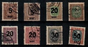 Iceland Scott 130-38 Used [TG925]