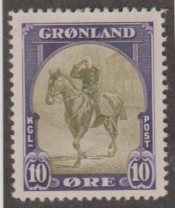 Greenland Scott #13 Stamp - Mint Single