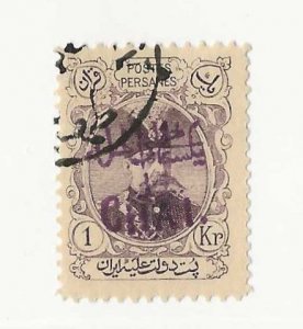 Iran Sc #408  1CH  on 1Kr  used VF