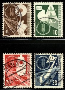 Germany  Scott 698-701,Mi. 167-70 Used Nice clean cancels