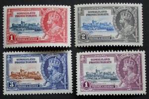 Somaliland 1935 GV Silver Jubilee set SG  86/89 mint