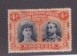 Rhodesia Scott # 106 VF OG previously hinged nice color cv $ 55 ! see pic !