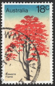 Australia SC#677 18¢ Illawarra Flame Tree (1978) Used