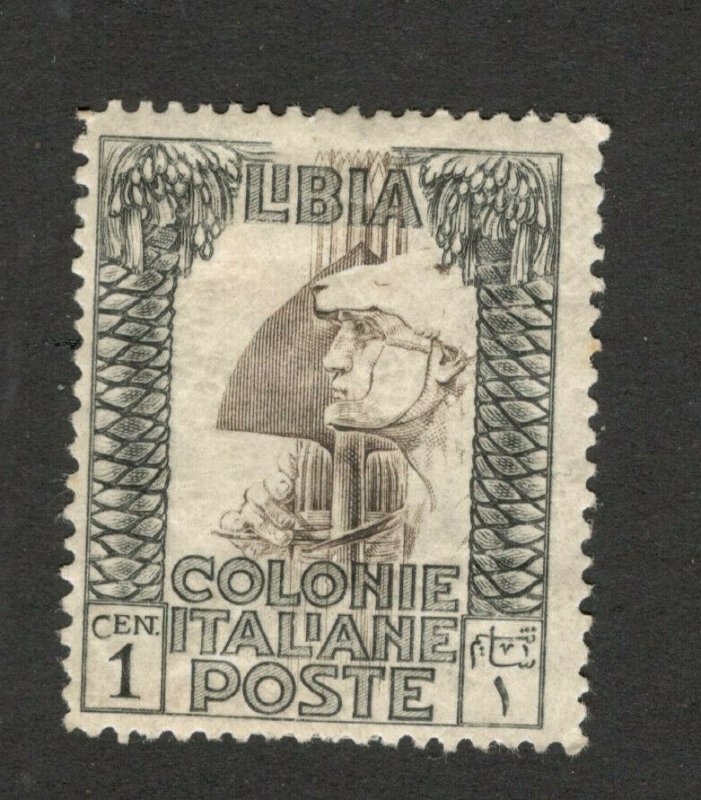 ITALY LIBIA - MH STAMP , 1 c - 1926/1930.