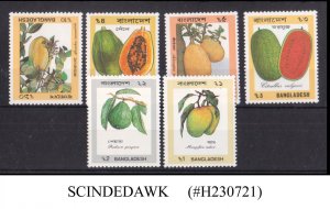 BANGLADESH - 1990 FRUITS - 6V - MINT NH