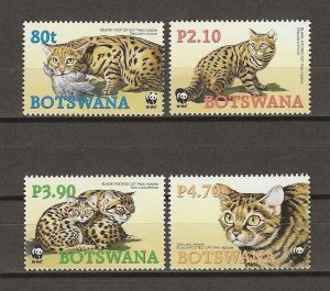 BOTSWANA 2005 WWF SG 1040/3 MNH