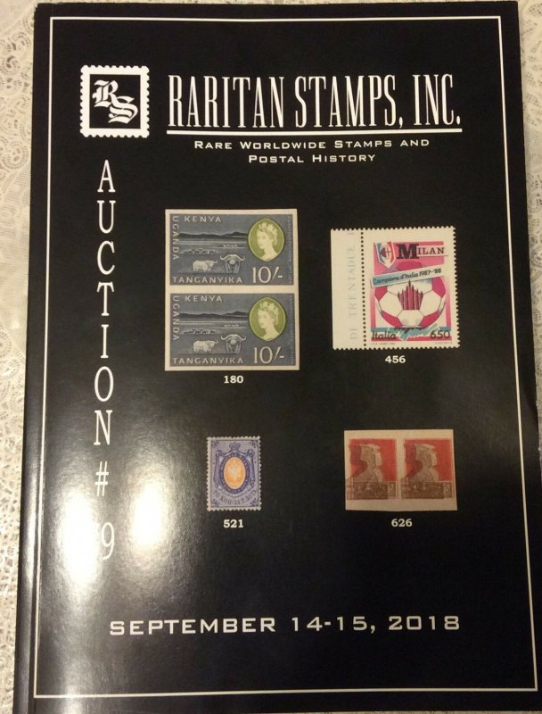 Raritan Stamps Action # 79 Sep.14-15,2018,Rare Russian & Worldwide postage,NEW !