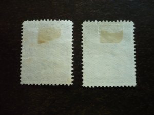 Stamps - Southern Rhodesia - Scott# 53, 54 - Used Partial Set of 2 Stamps