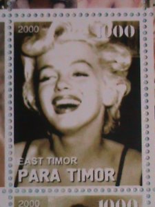 COLORFUL SEXY MARILYN MONROE MINT MINI SHEET.FROM TIMOR