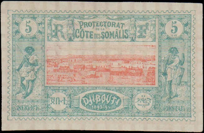 Somalia Coast #9, Complete Set, 1894-1902, Mint No Gum