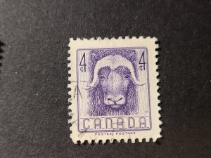 CA S#352 U-VF $0.04 04/04/1955 - Wildlife - Musk Ox