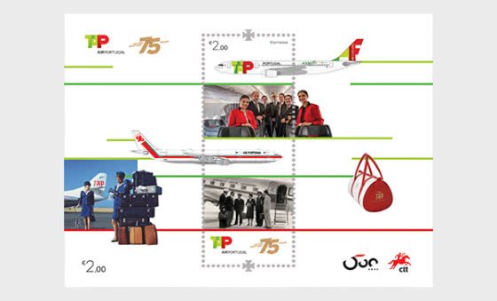 2020 Portugal TAP Air Portugal SS  (Scott 4231) MNH