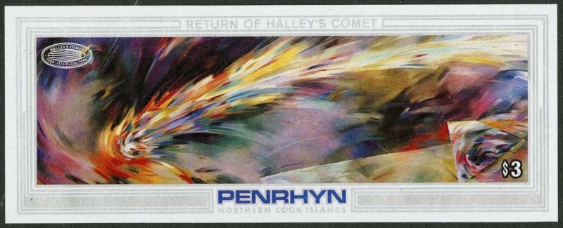 1986 Penrhyn Island 441/B71 Halley's Comet