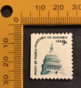 Scott 1590A, MNH, perf 10 variety booklet stamp