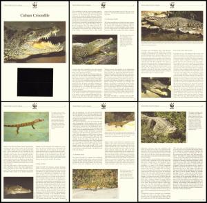 Cuba WWF Cuban Crocodile Info pages