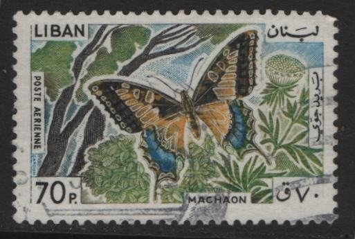 LEBANON, C431, USED, 1965, Machaon