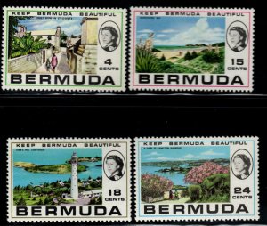 BERMUDA Scott 276-279 MNH** Keep Bermuda Beautiful 1971 issue