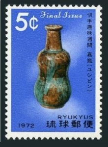 RyuKyu 228 block/4, MNH. Michel 256. Antique Sake Pot, 1972.