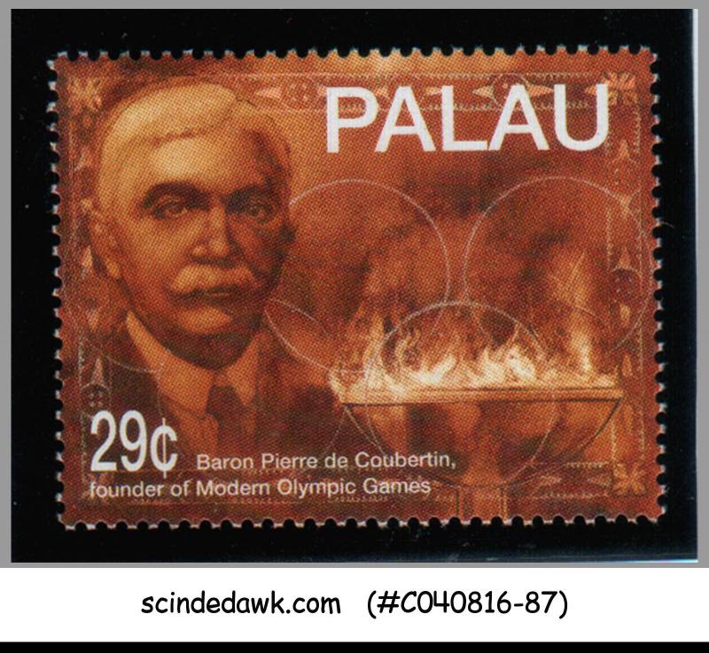 PALAU - 1994 BARON PIERRE FOUNDER OF MODERN OLYMPIC 1V MNH