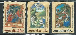 Australia 1159-61 1989 Christmas set MNH