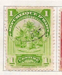 Haiti 1898-1900 Early Issue Fine Used 1c. 100902