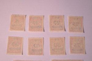 Germany Danzig Scott# 156-167 Full Set MH OG 1923 Mint with hinging