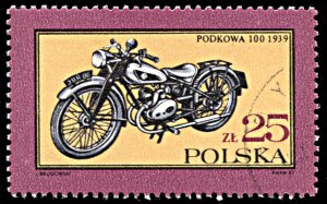 Poland 2802, CTO, Motorcycle