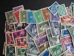 WWII Nazi, Hitler, 105 different Poland Occupation stamps