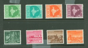India #305/319 Unused