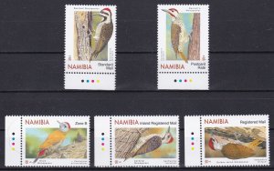 Namibia, Fauna, Birds MNH / 2021