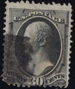 US Scott 154 Used 30 cent 1870 AP2482 bhmstamps