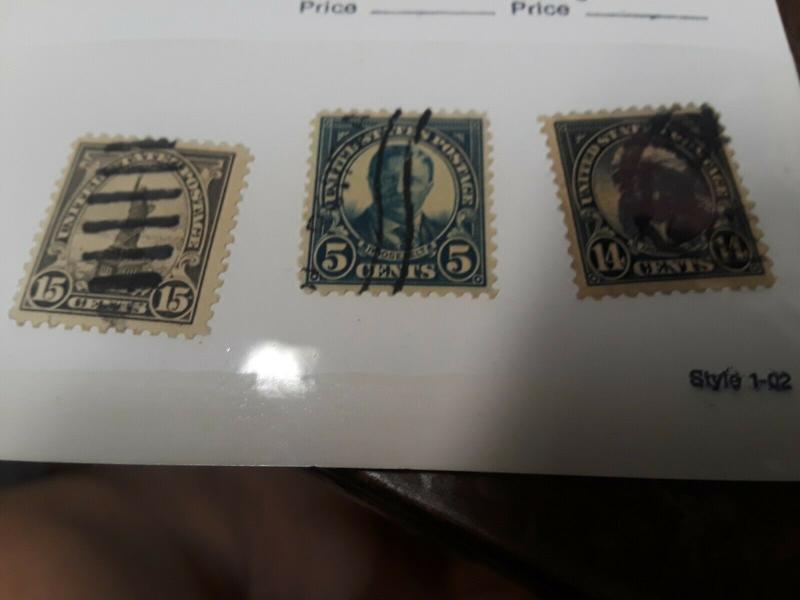 Usa Used 1922-29 Lot 3