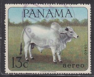 Panama C354 Zebu Bull Cattle 1967