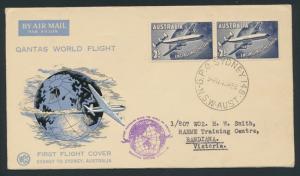 1958 First Round the World Flight Cover  AAMC 1386 SPECIAL - please read deta...