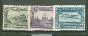 Newfoundland #167/169-70 Used Multiple