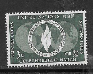 United Nations #13 MNH Single