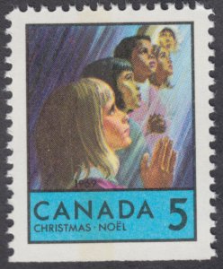 Canada -   #502qs Christmas, WCB Tagged, Booklet Stamp  - MNH