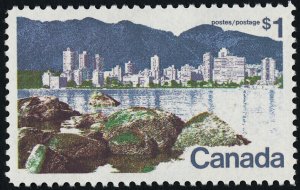 Canada 600 MNH Vancouver, Architecture