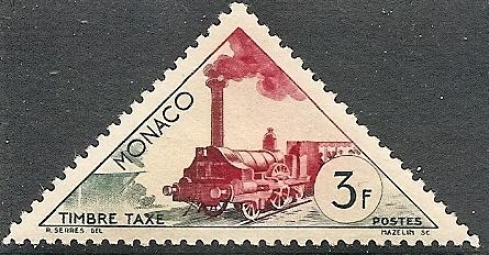 Monaco J41 Mint OG 1953 Pictorial Postage Dues