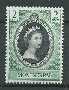 Montserrat SG 136 Mint Very Light Hinge