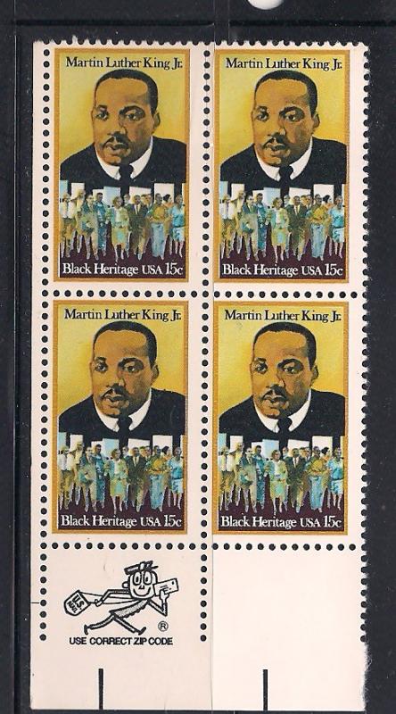 US Zip Blk Sc# 1771 Martin Luther King MNH LL