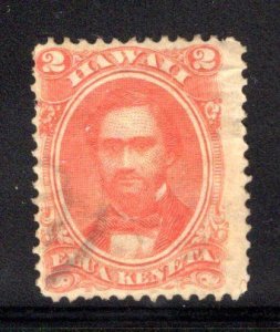 Hawaii #31, used, CV $12.50