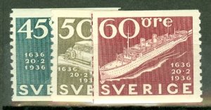 Sweden 251-262 mint (2 are no gum) CV $108.50