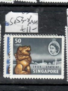 SINGAPORE   SG  53-58      MNH   P0320A H